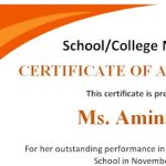 Free editable Certificate of Achievement Template Word